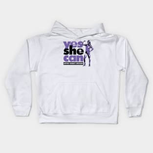 Yes she can! Kids Hoodie